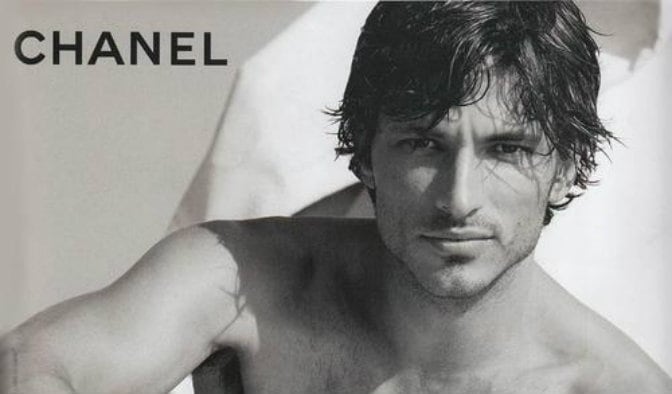 Andrés Velencoso para Chanel