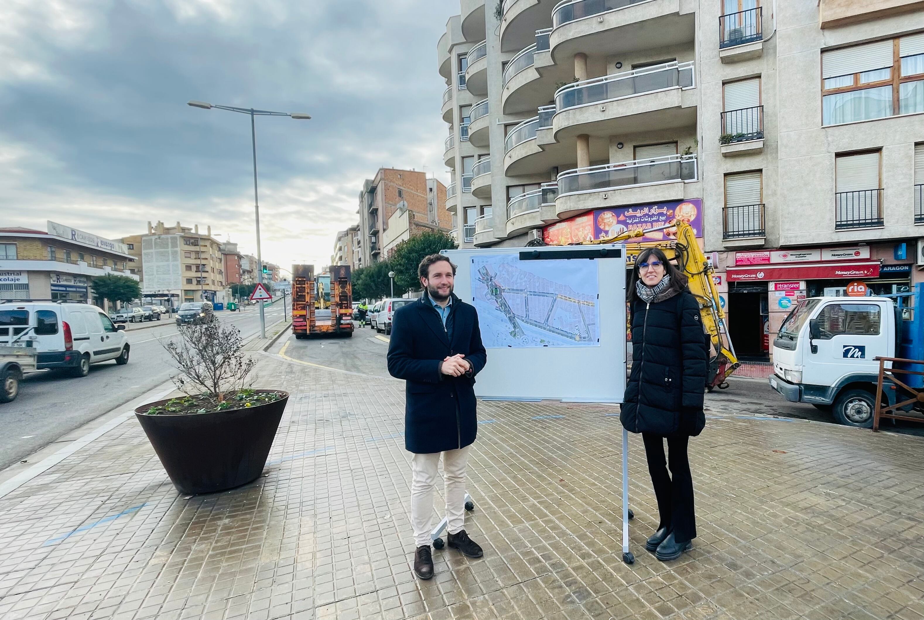 Presentación del proyecto por parte de Isaac Claver y Nuria Moreno