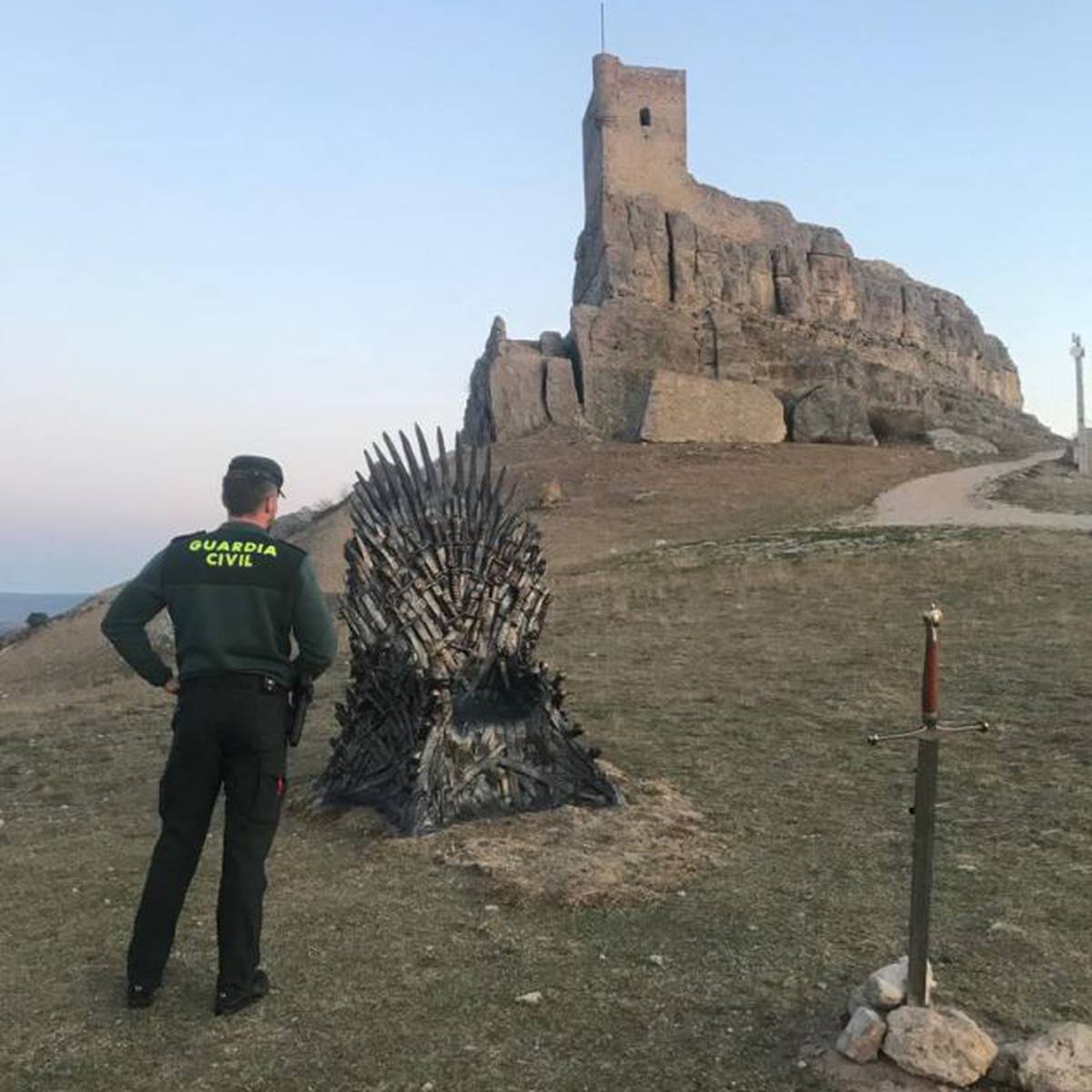 Castillo de Atienza en el que se han rodado escenas de &#039;Juego de Tronos&#039;