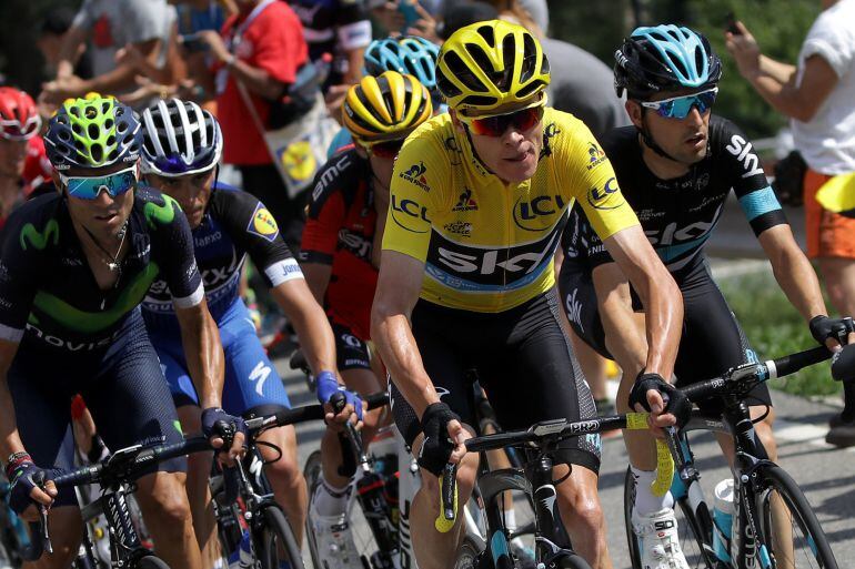 El británico durante la 9ª etapa del Tour de Francia 