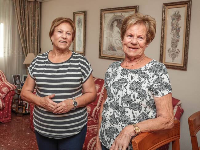 Manuela Torres y Asunción Torres, de 74 y 79 años respectivamente