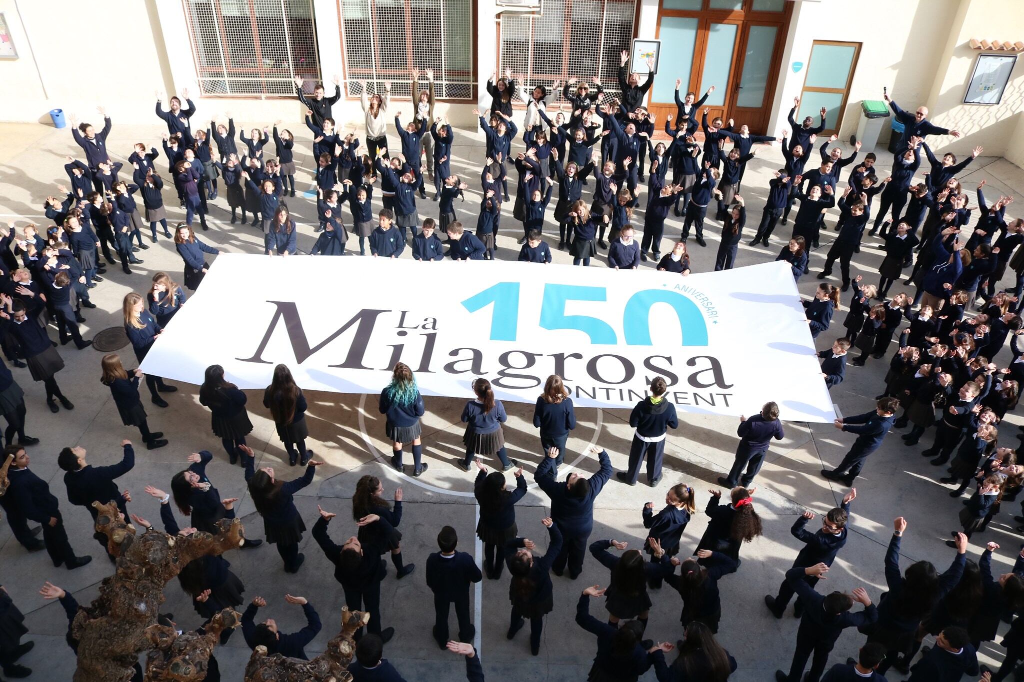 Alumnes del centre cel·lebren el 150 aniversari el passat 2020