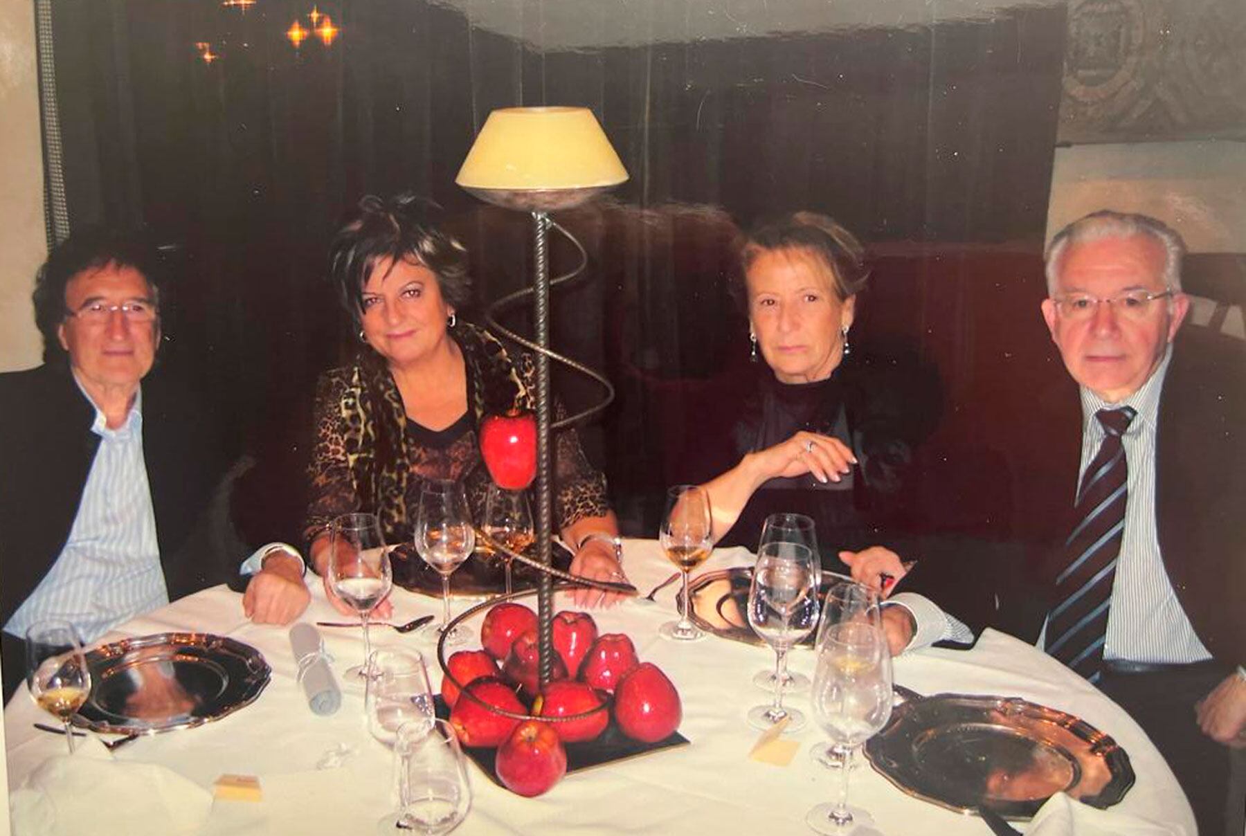 Lionel Grau i Enrique Rico, qui recentment ens va deixar, junt a les seues dones