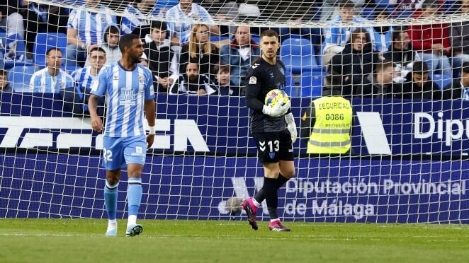 El guardameta Rubén Yáñez, no seguirá en el Málaga la próxima temporada