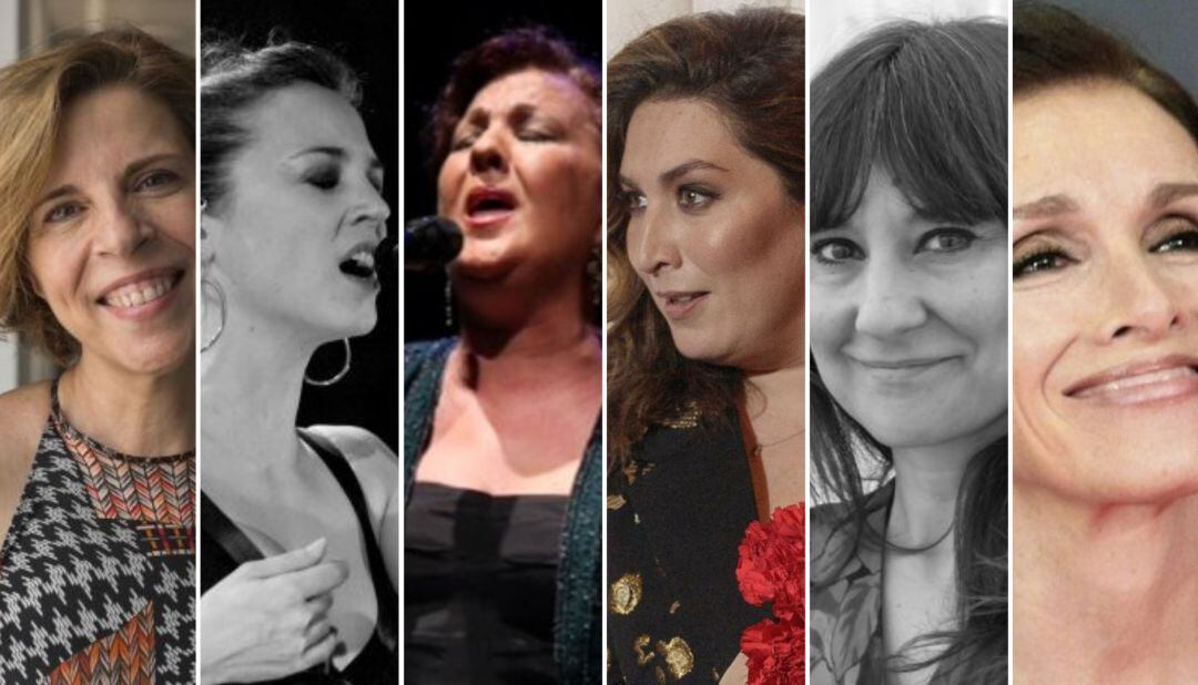 Sole Giménez, Leonor Watling, Carmen Linares, Estrella Morente, Eva Amaral y Ana Belén.