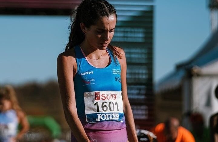 Alicia Berzosa en el último Cross de Soria