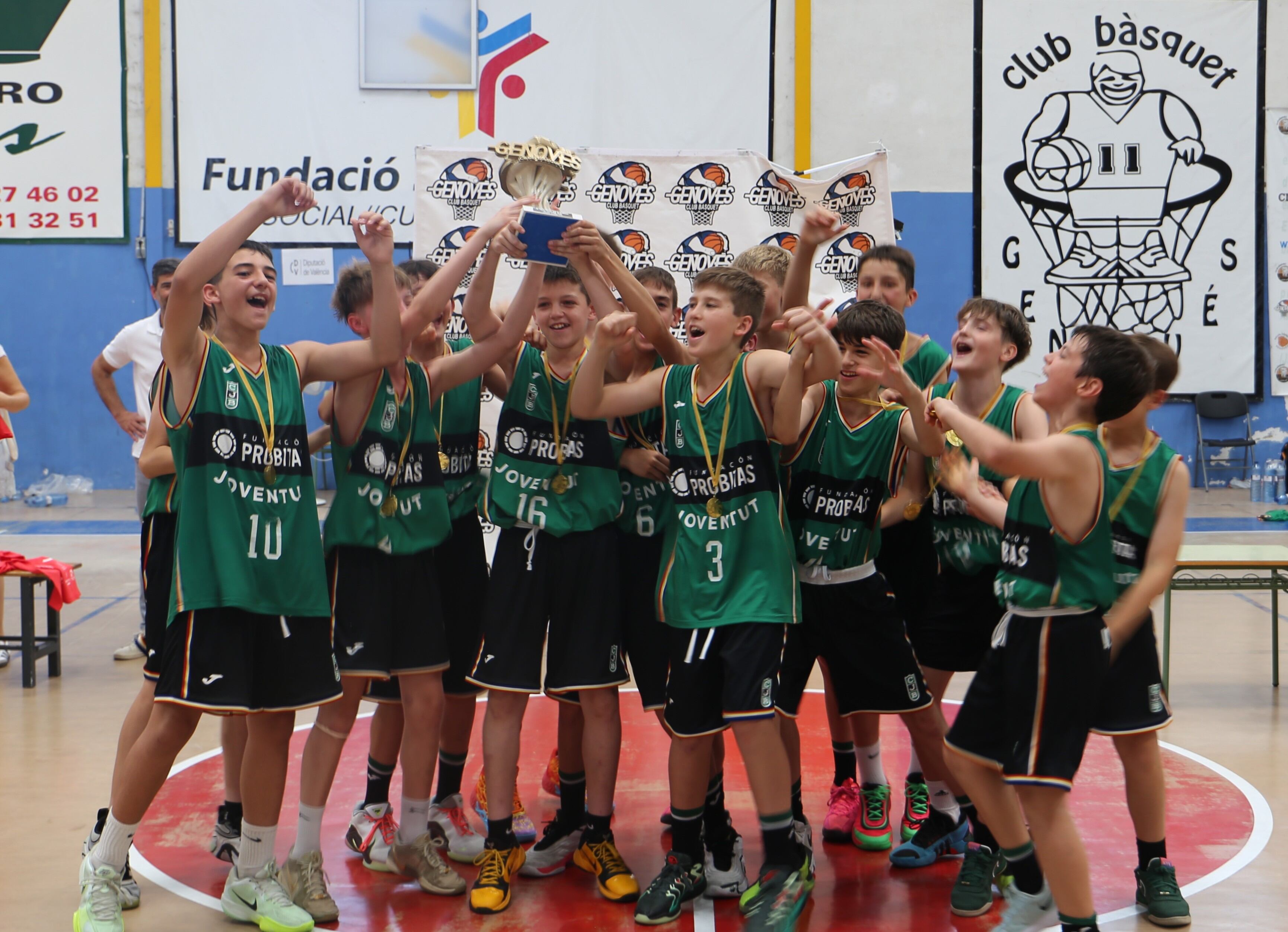 El Joventut de Badalona, campeón en El Genovès (Foto: CBGenovès)