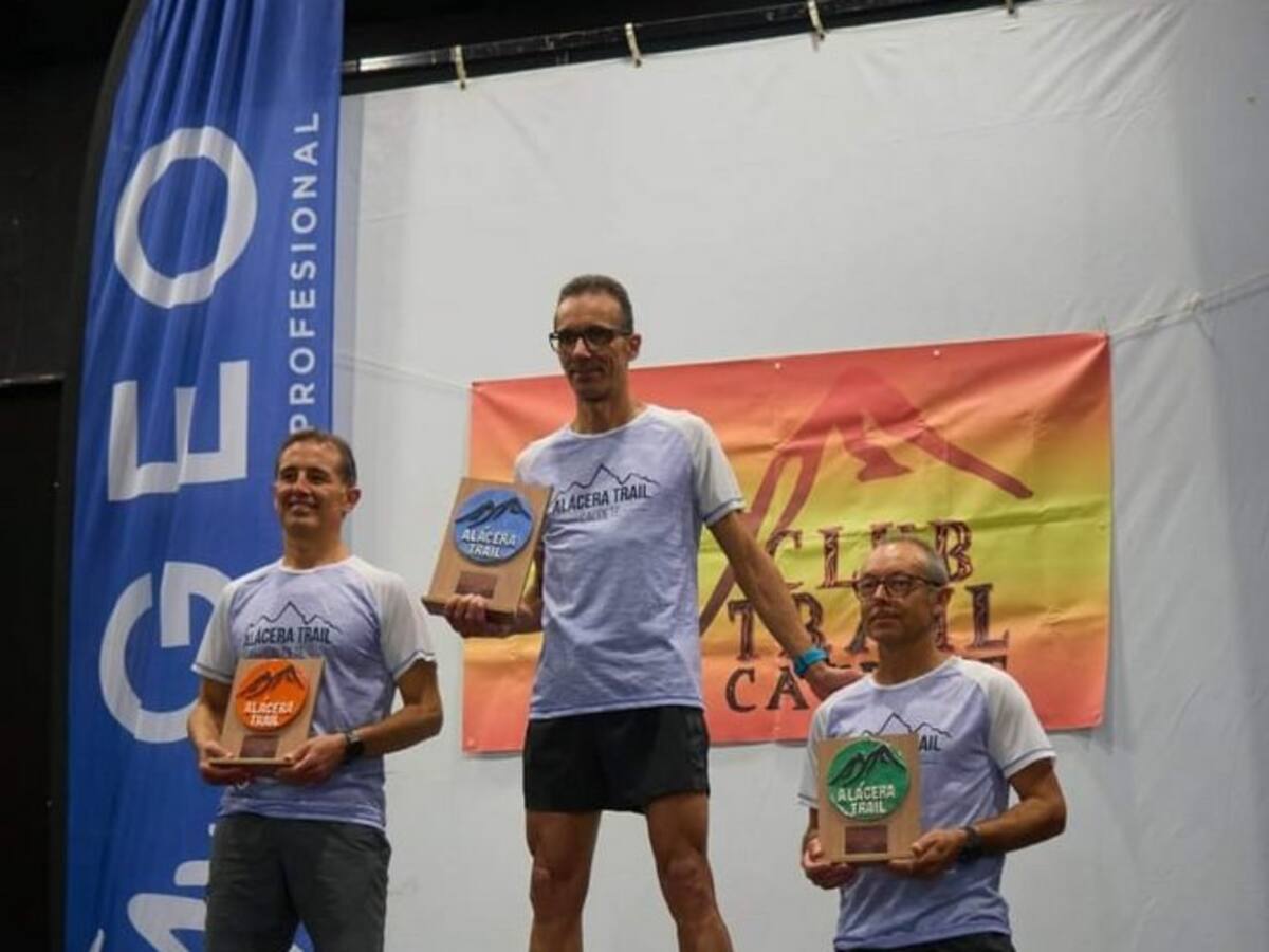 Marcelo Torres (C. A. Vinalopó) conquista, en la Alácera Trail de Caudete, su cuarto podio consecutivo