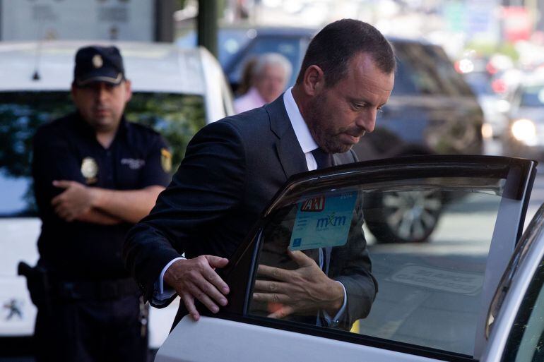 Imatge d'arxiu de l'expresident del Barça, Sandro Rosell