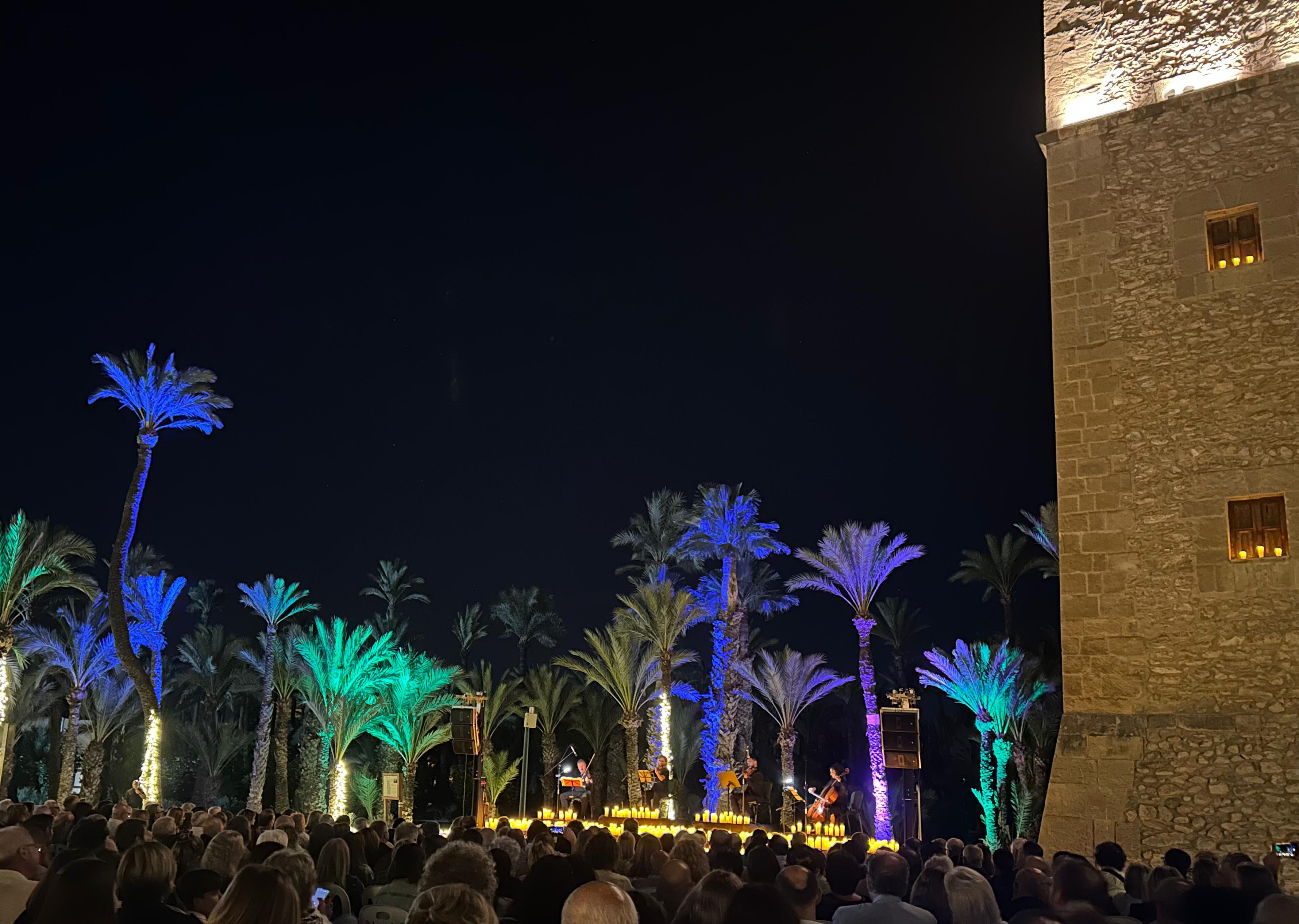 Concierto junto a la Torre de Vaillo