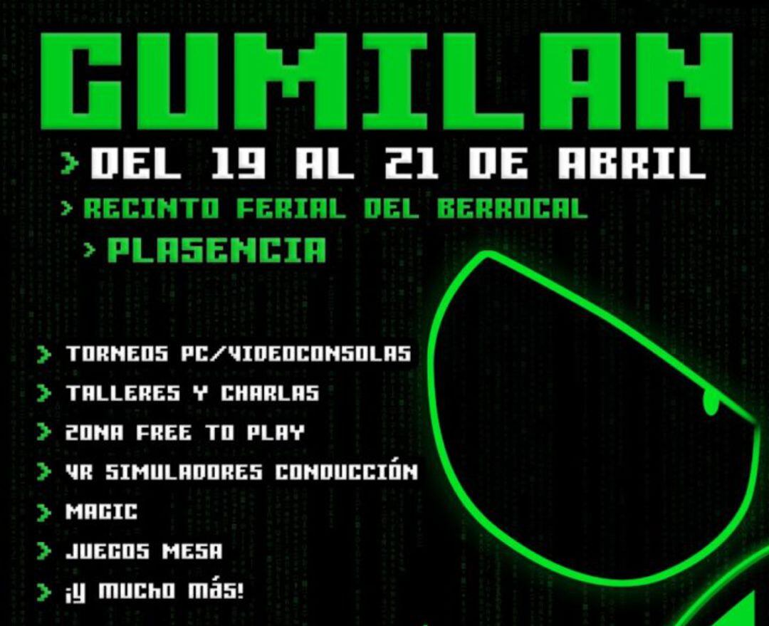 Parte del cartel anunciador de la Gumilan de la asociación juvenil Megagumi