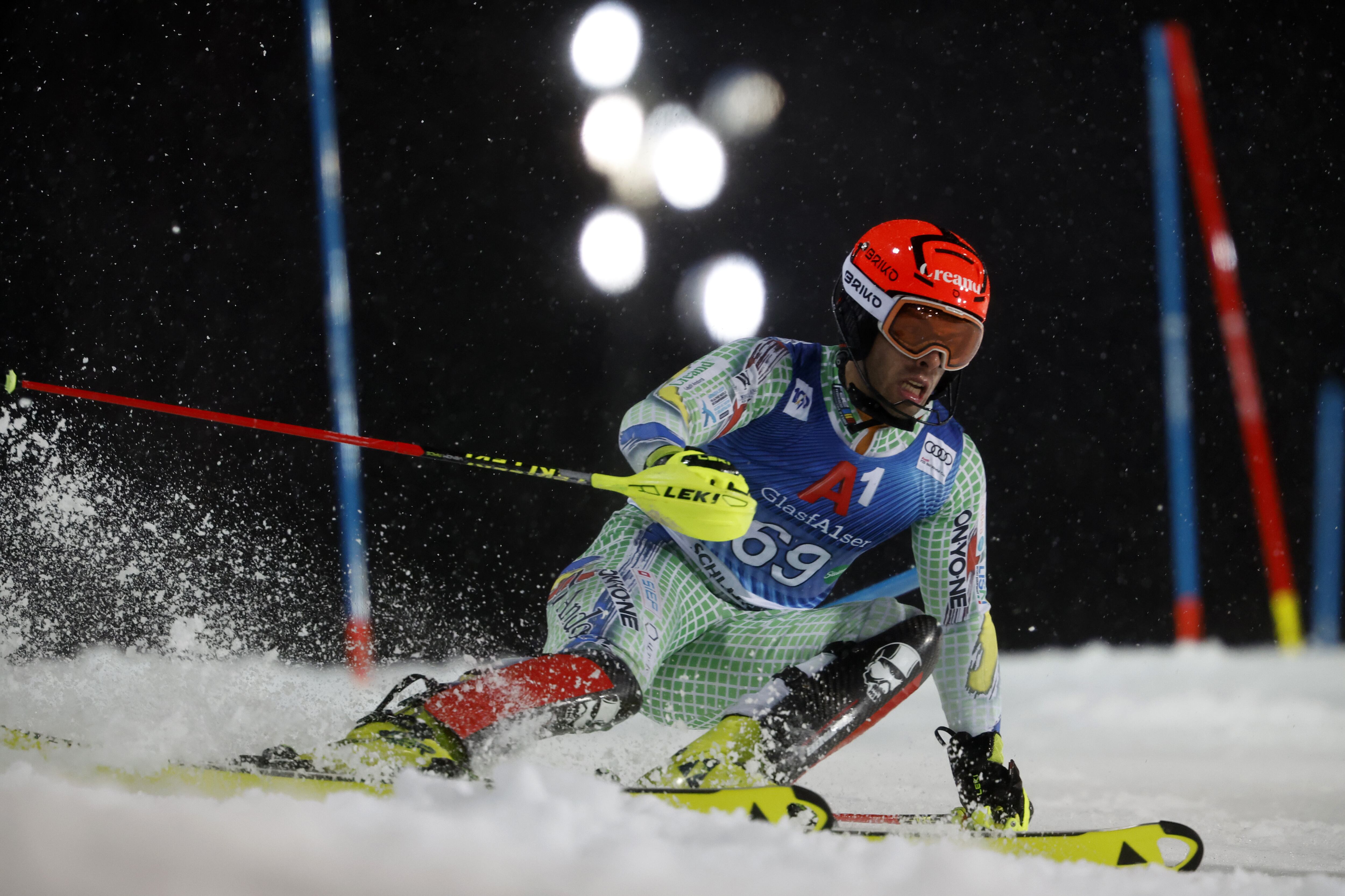 Àxel Esteve a la cursa de Copa del Món d'Àustria.