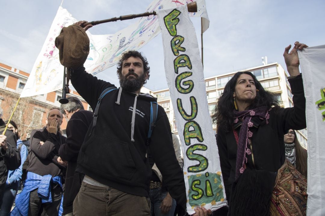 Imagen de la manifestación organizada por Fraguas Revive.