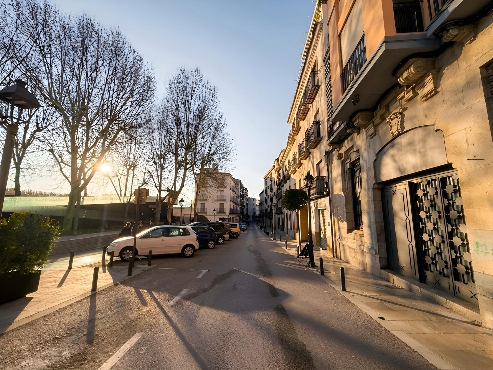 Calle Martínez Molina de Jaén.