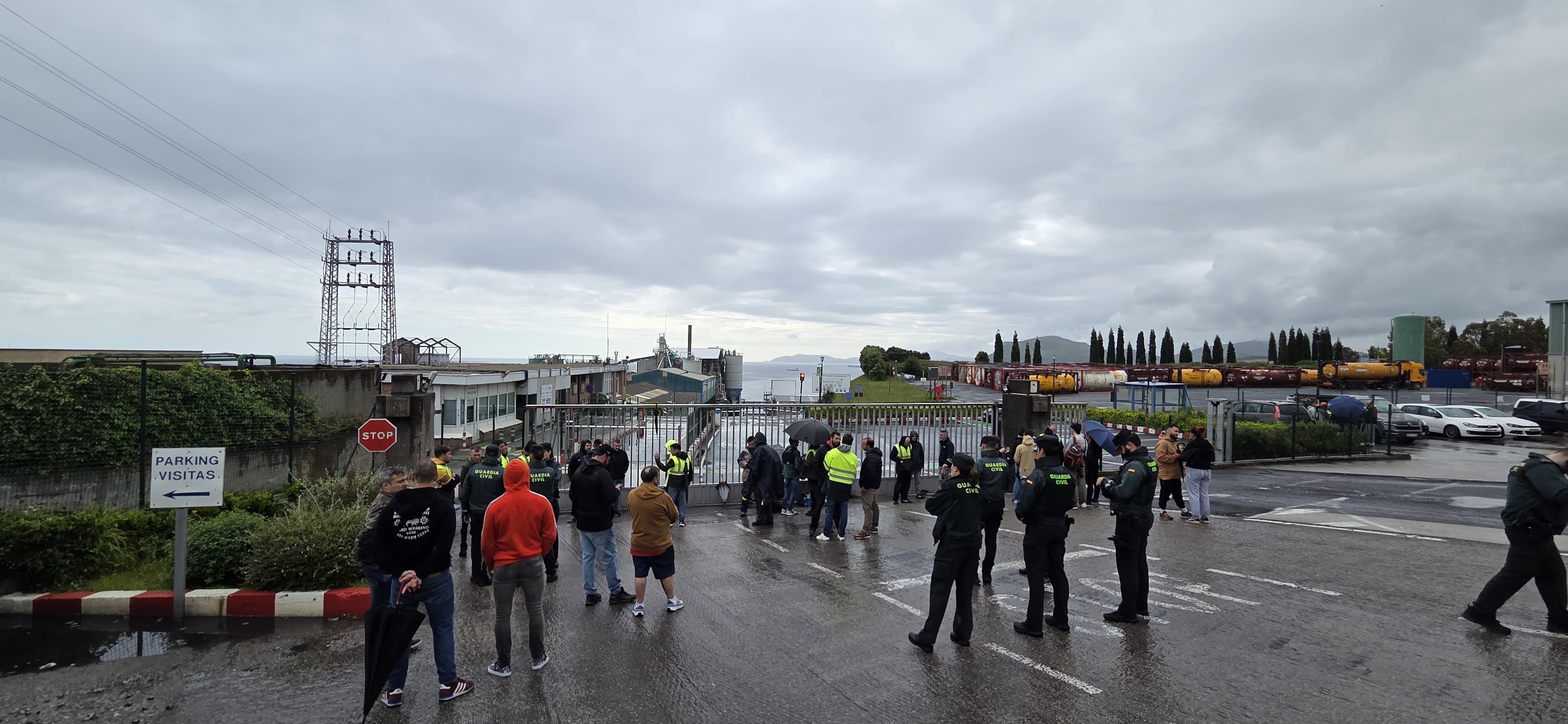 Los trabajadores celebraron su primera jornada de huelga