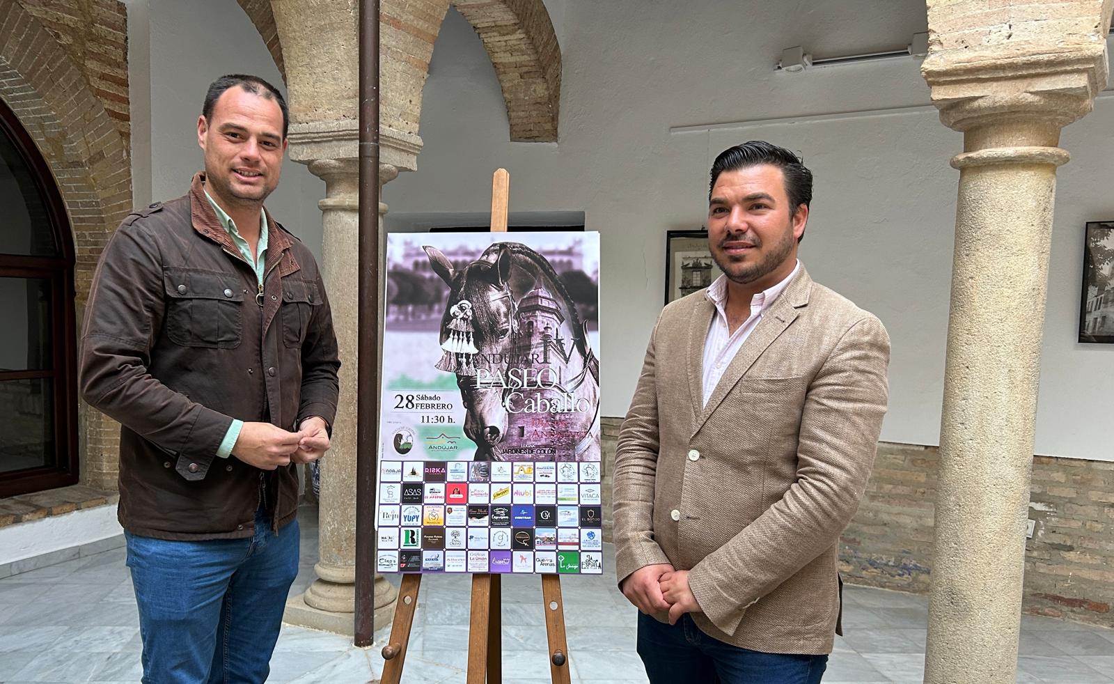 La Asociación Cultural Ecuestre de Andújar celebra el 28 F con el tradicional paseo a caballo