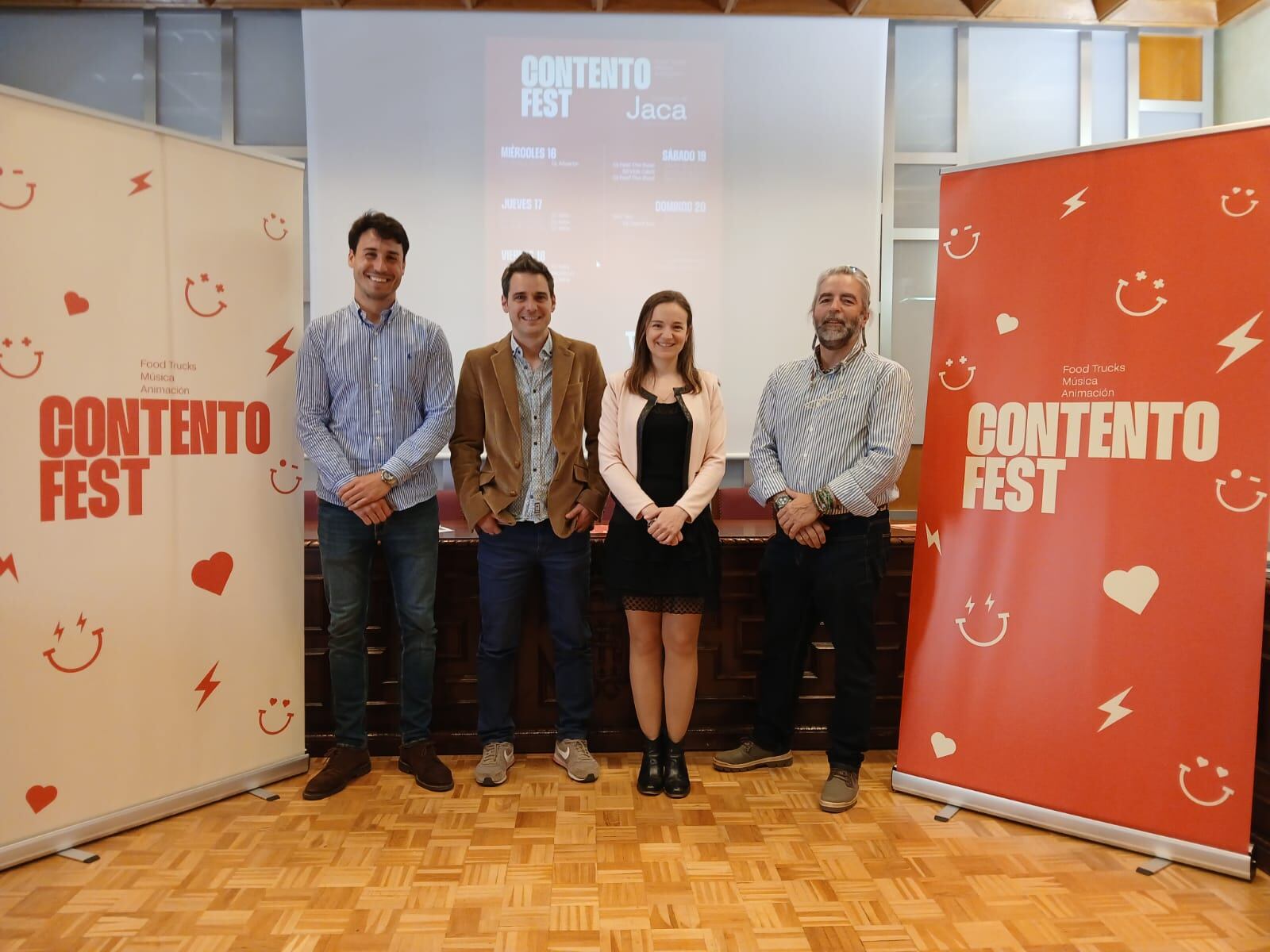 Presentación Contento Fest en Jaca del 16 al 22 de abril