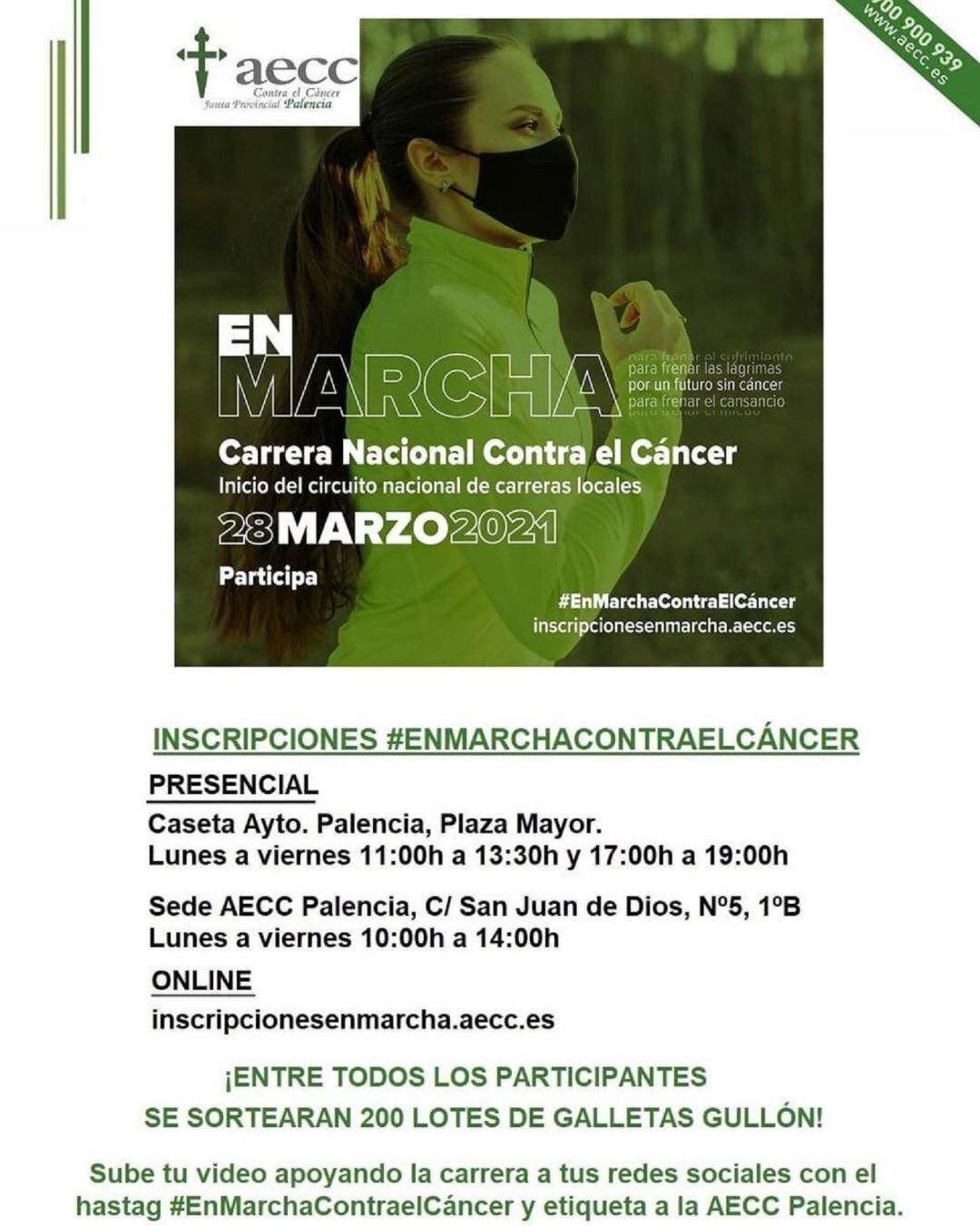 Nueva edición de la Carrera contra el Cáncer en Palencia