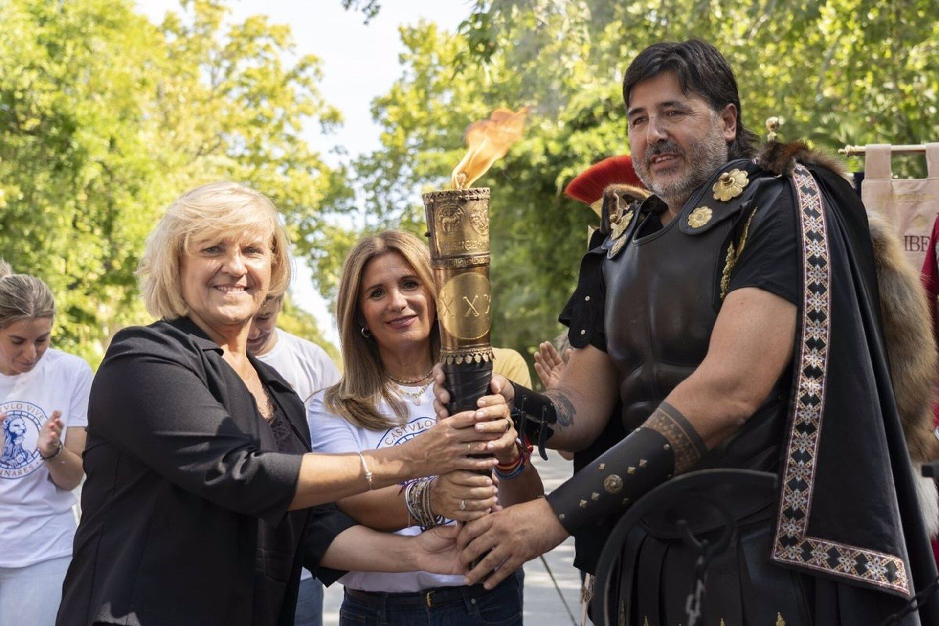 Acto de encendido del Fuego Sagrado de Carthagineses y Romanos en Linares