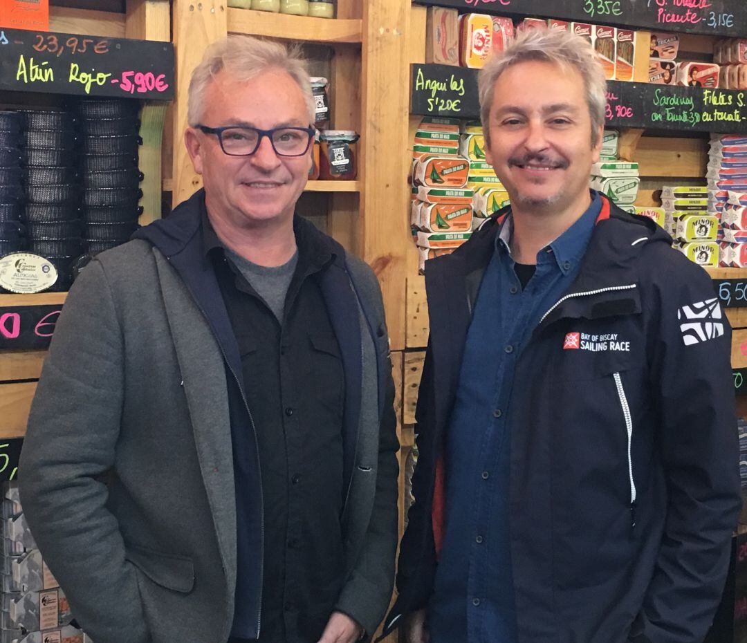 Los hermanos Manolo y Frank Martí, de GuíaME Comunicació.