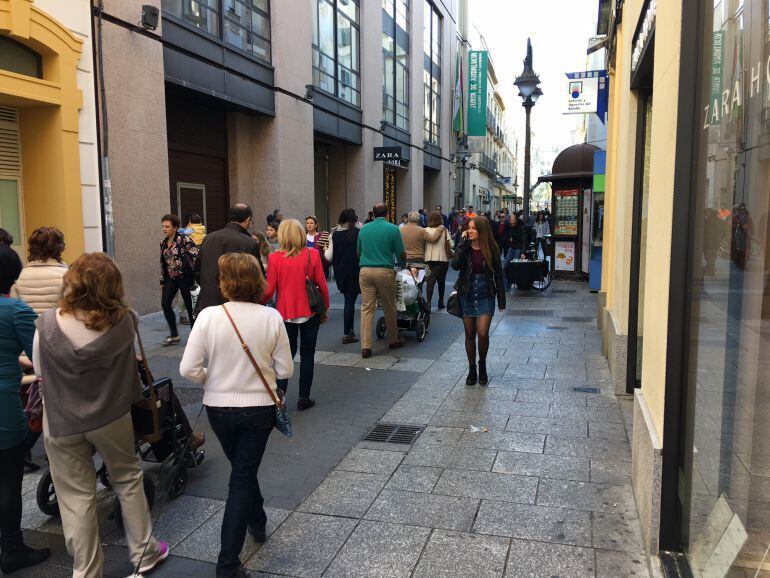 Una de las calles comerciales de Córdoba.