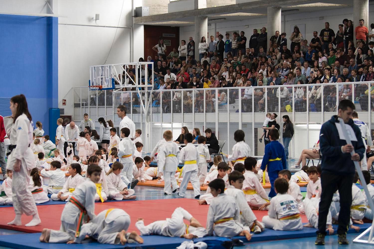 Más de 300 judokas participaron en el Torneo Montse Abós. Foto: Club Judo Binéfar