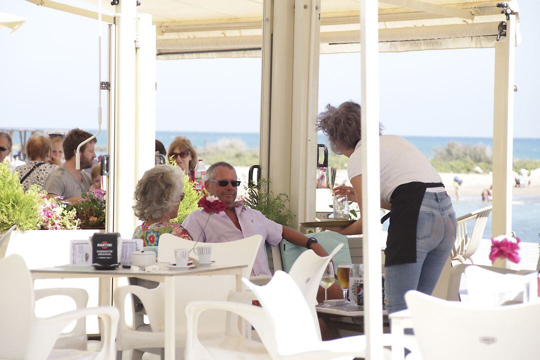 Terraza en la costa de Castellón