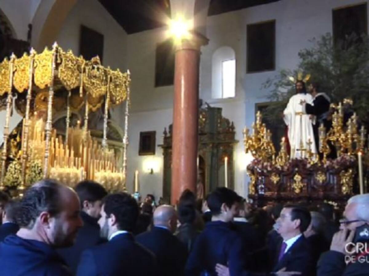 Hdad. Beso de Judas en La Parroquia de Santiago