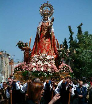 Virgen del Rosario, patrona de Bullas.