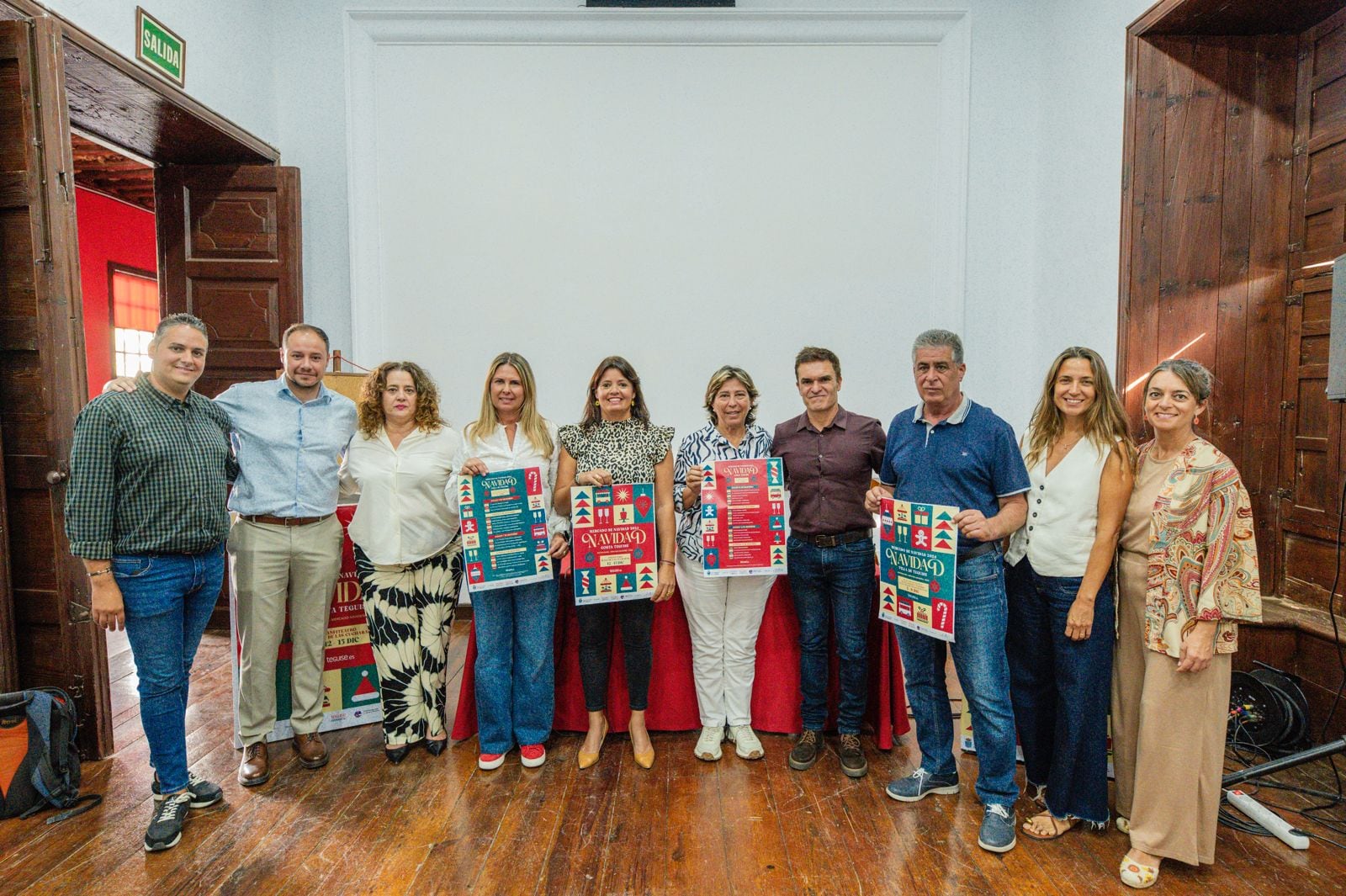 Presentación del Mercado Navideño de Teguise 2024.