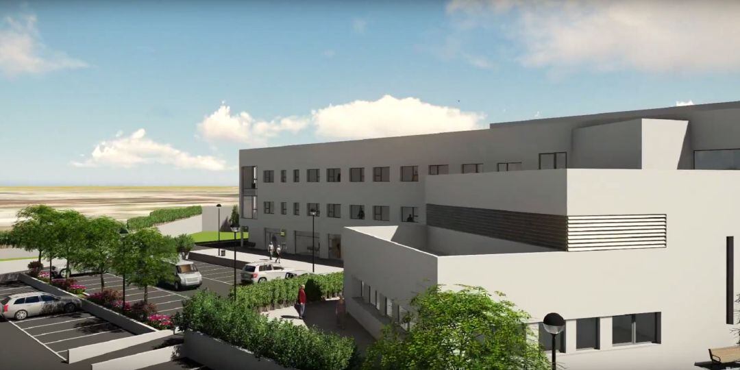 Proyecto nueva residencia de mayores de Santa Margarita en La Línea