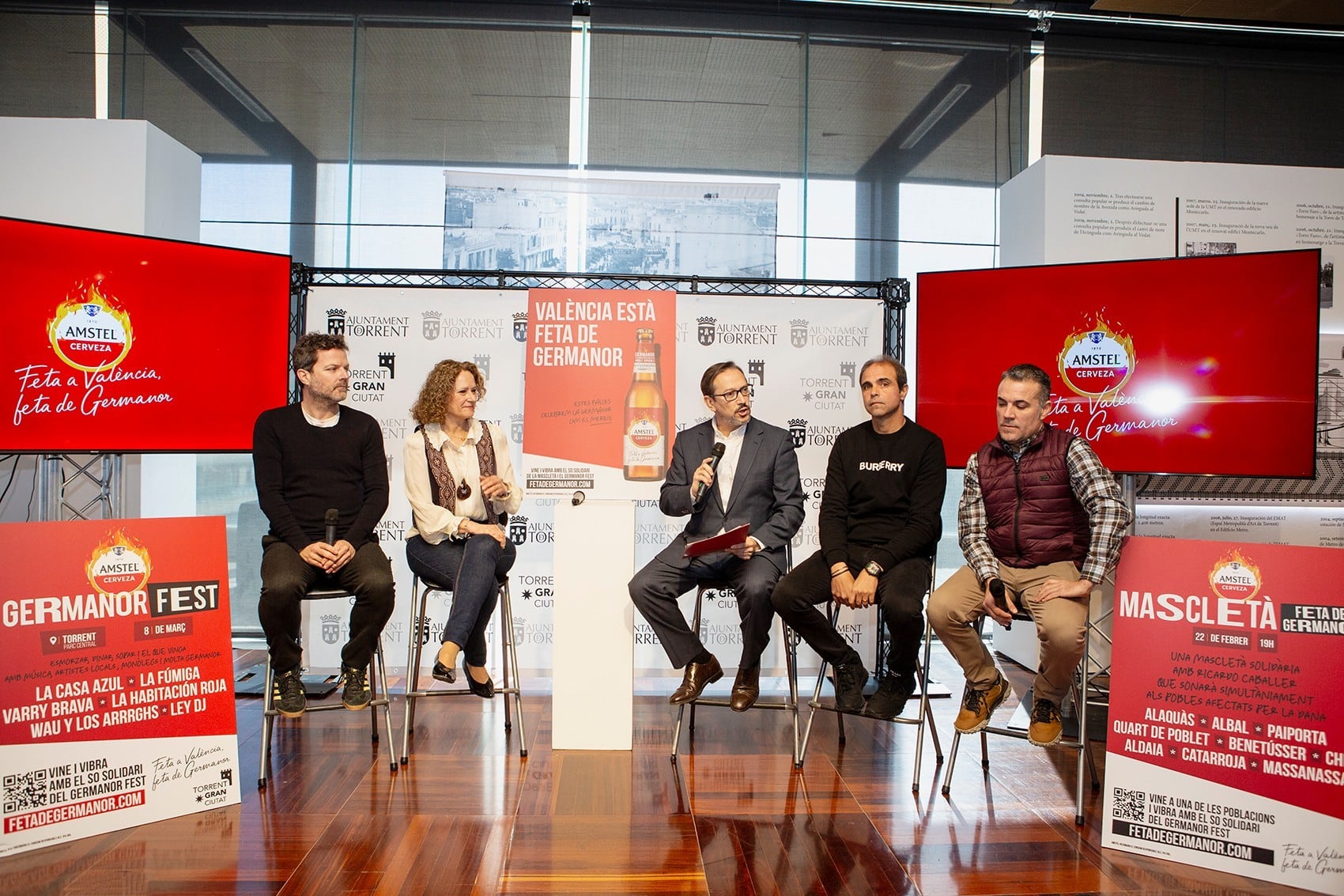 Presentación de la iniciativa solidaria “feta de germanor”