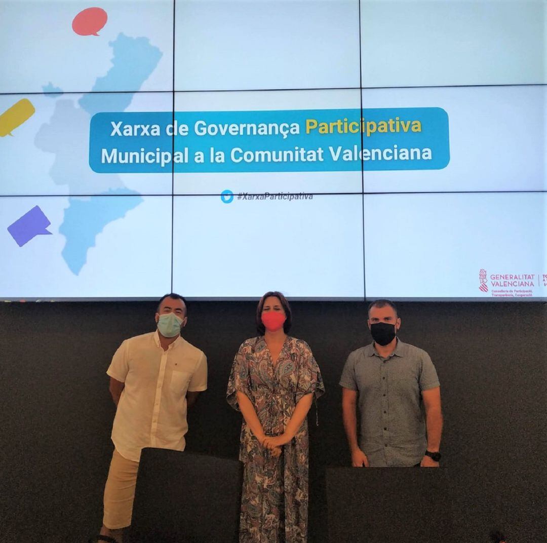 Javier Rivera, concejal de Participación Ciudadana de Elda, asistió a la presentación de la Xarxa