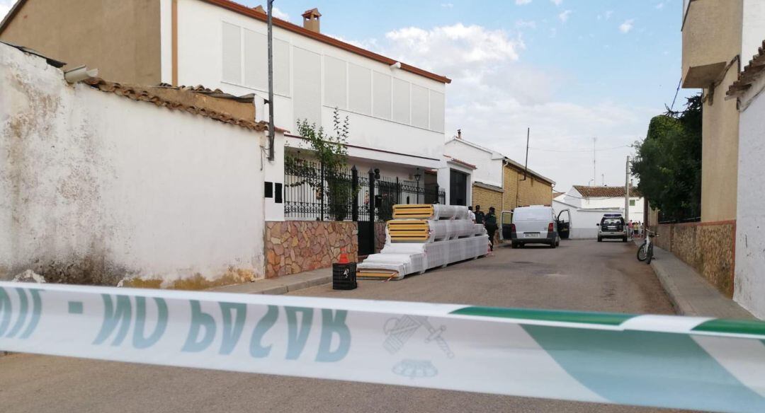 Calle Cuenca de Casas de Benítez, lugar donde ocurrió el suceso.