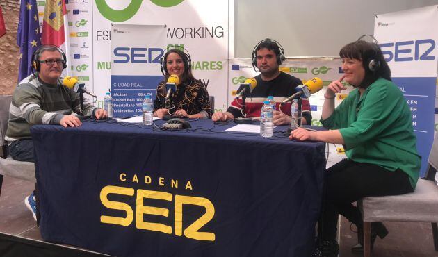 Algunos de los emprendedores de la primera edición del espacio Coworking Manzanares