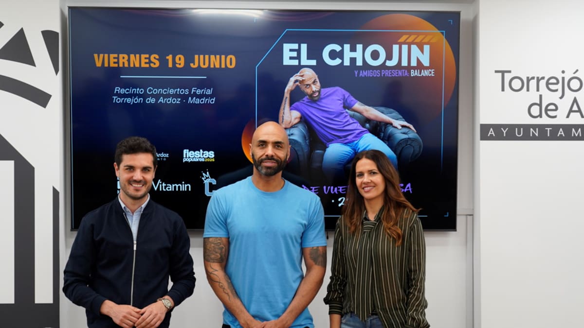 El Chojin abrirá las Fiestas de Torrejón de Ardoz con un concierto gratuito