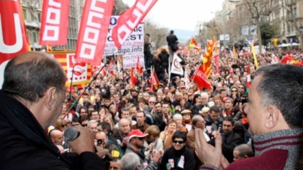 Tot a punt per les manifestacions d'avui a la tarda