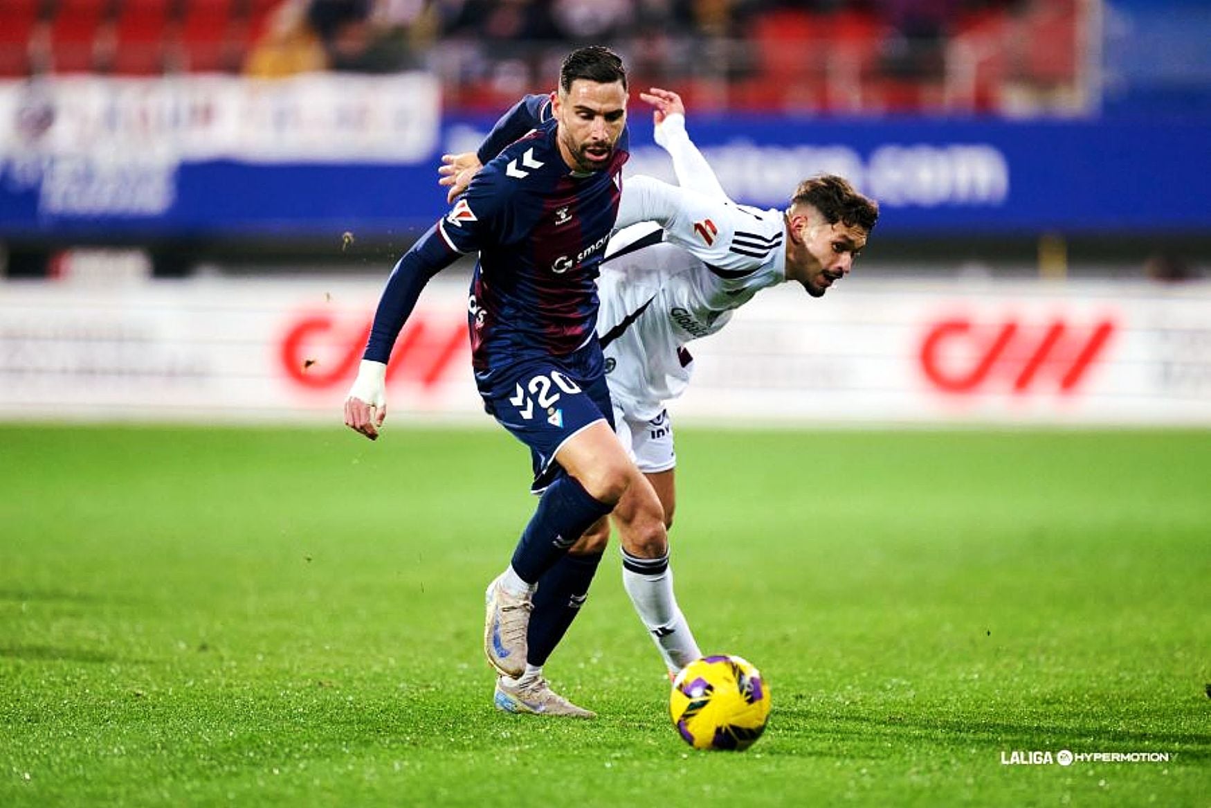 Antonio Puertas en su último partido de LaLiga frente al Albacete.