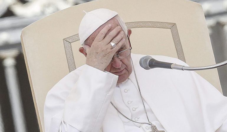 El papa Francisco, durante una audiencia general celebrada en el Vaticano.