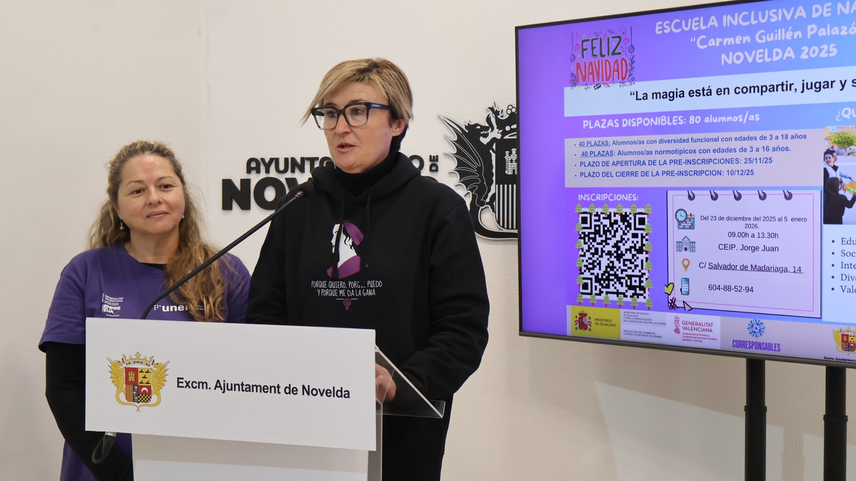 Paqui Beltrá, concejala de Educación de Novelda