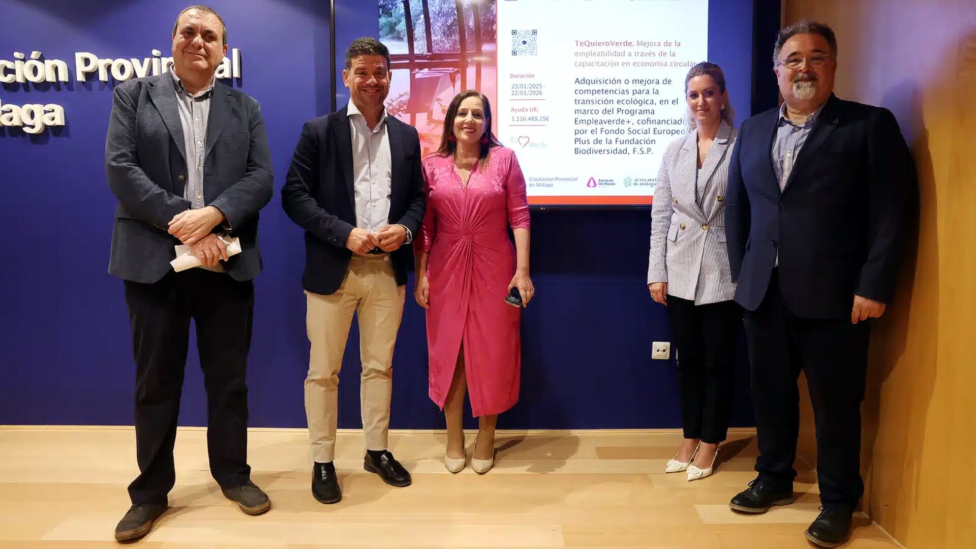 Presentación del proyecto "Te quiero Verde"