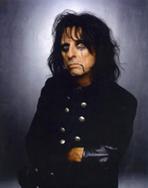 El cantante estadounidense Alice Cooper