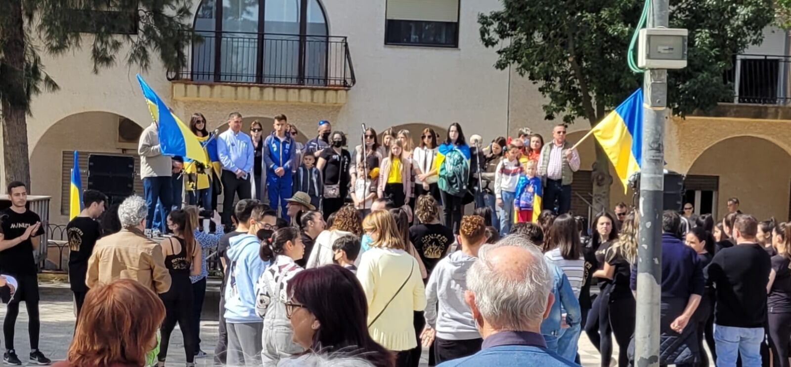 El Albujón se solidariza con Ucrania