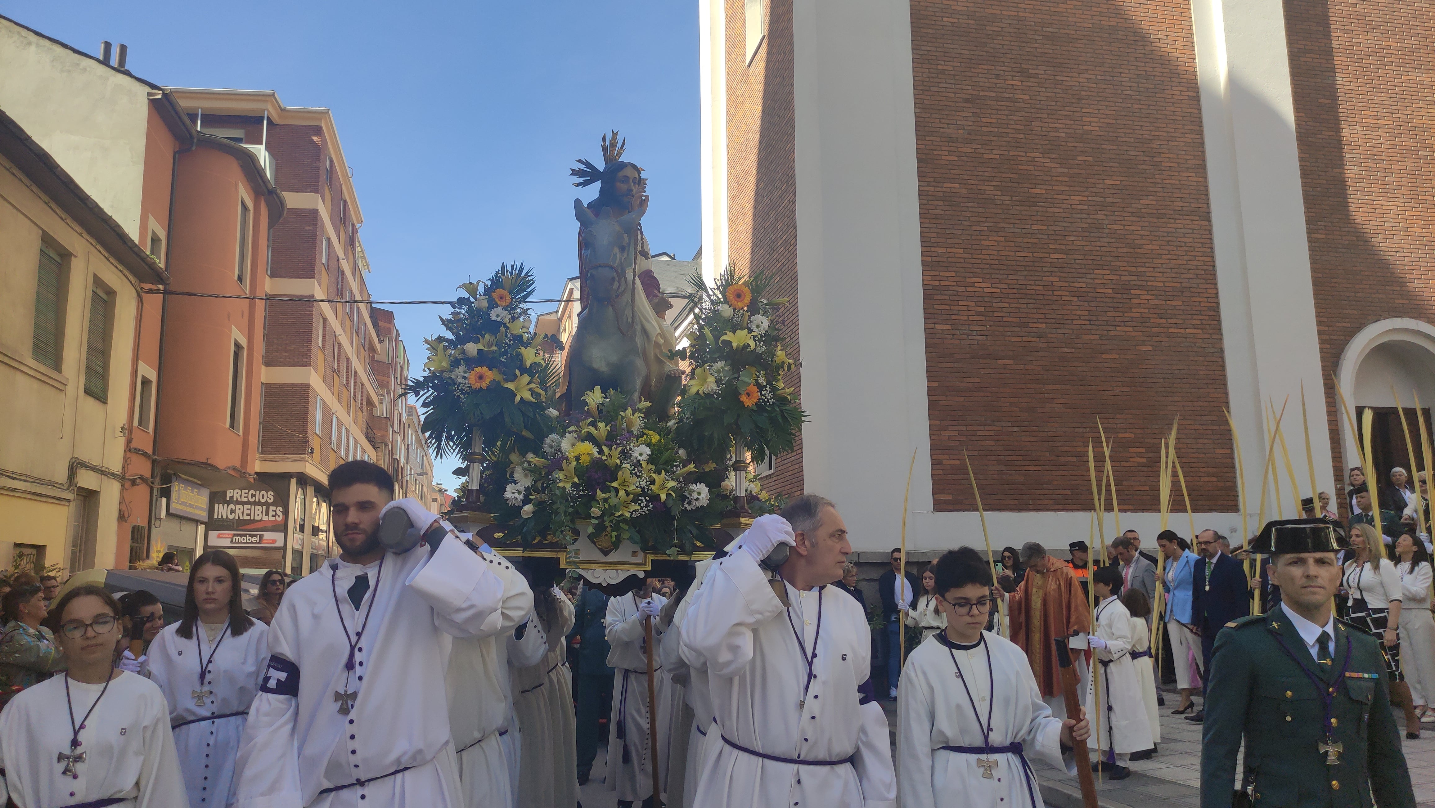 Procesión del Domingo de Ramos en Ponferrada