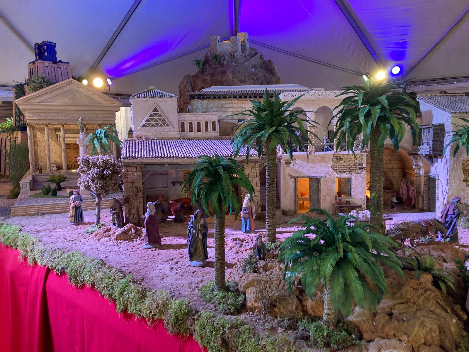 La ciudad de Murcia inaugura el Belén Municipal ‘Mursiya’ y celebra 1.200 años de historia