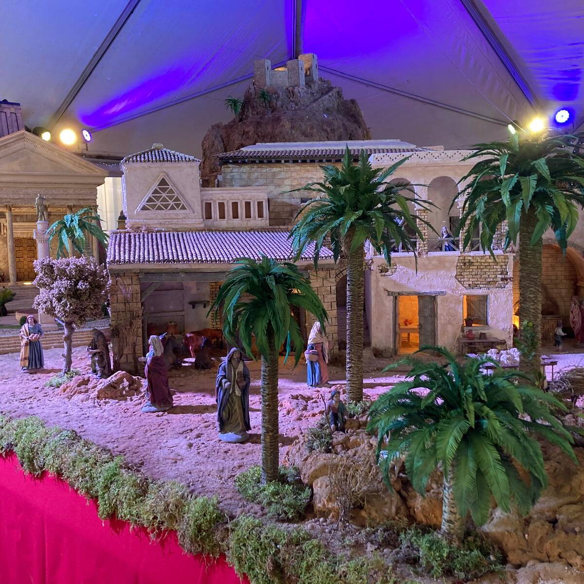 La ciudad de Murcia inaugura el Belén Municipal ‘Mursiya’ y celebra 1.200 años de historia