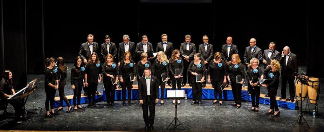 Integrantes del colectivo musical en una reciente actuación