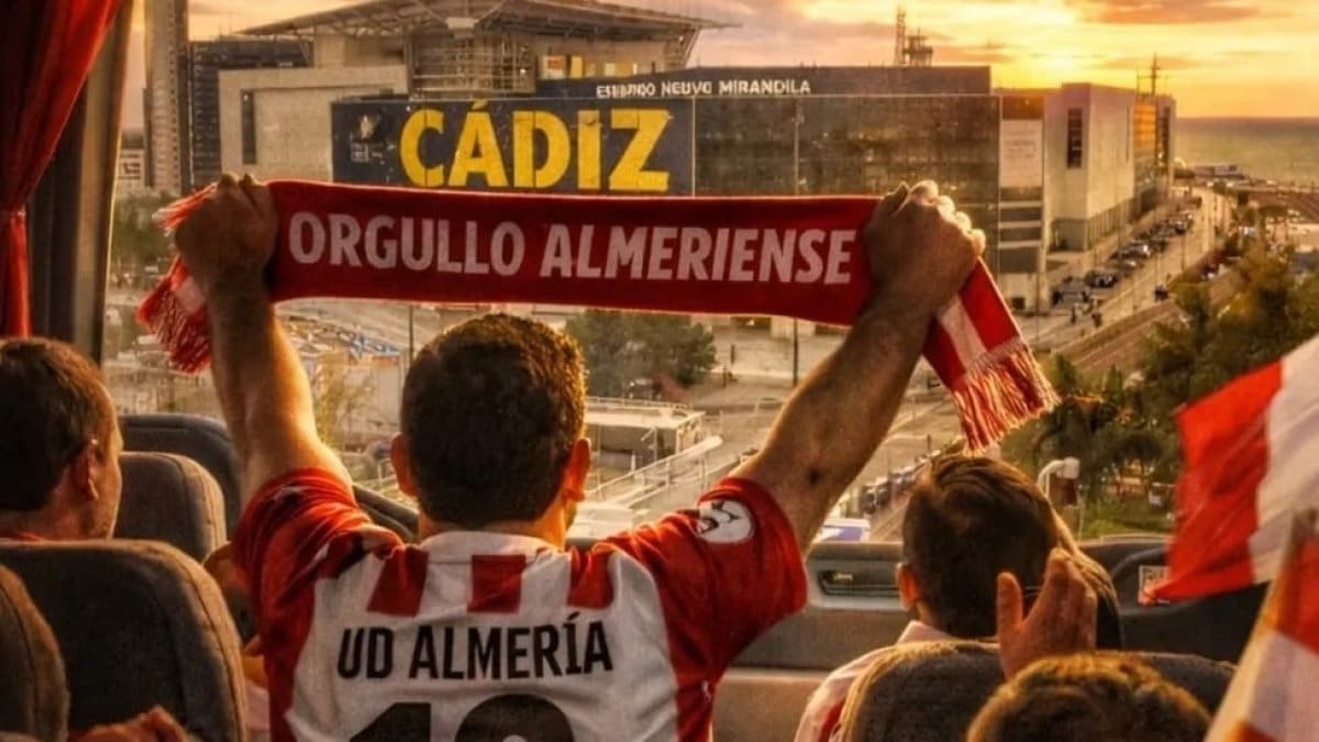 Esto solo lo podía hacer la afición del Almería: ¡bendita locura!