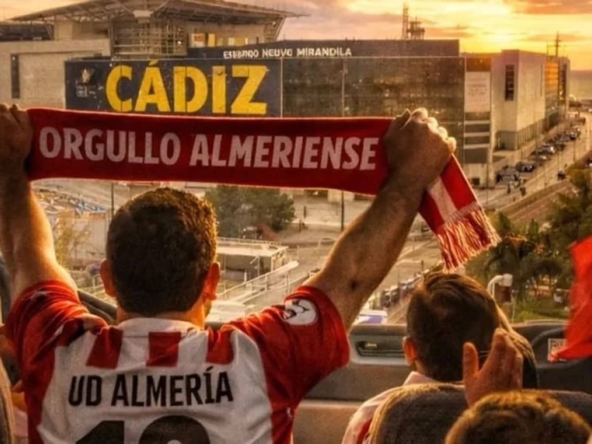 Esto solo lo podía hacer la afición del Almería: ¡bendita locura!