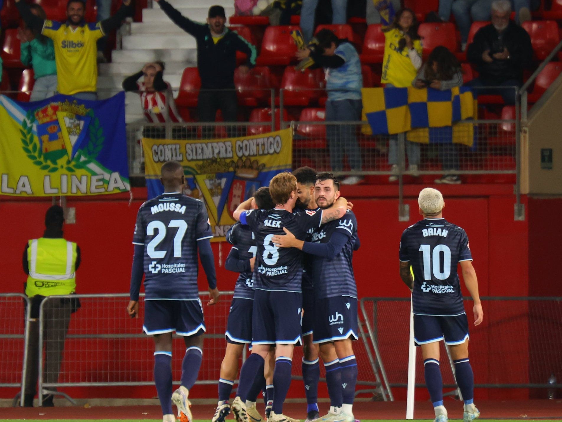 El Cádiz CF acabó el año sacando un punto en Almería. Foto: Cádiz CF.